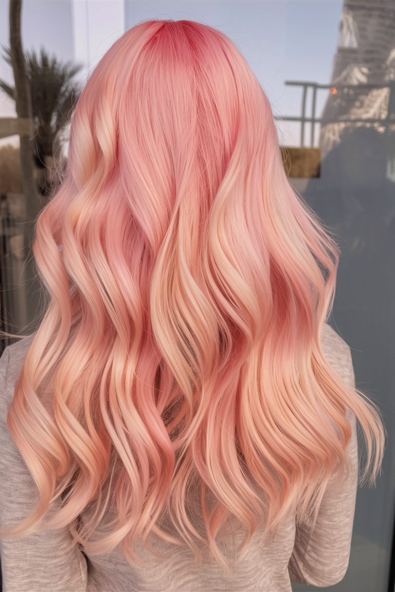 Peach Hair Color 2025: трендові відтінки для стильного образу