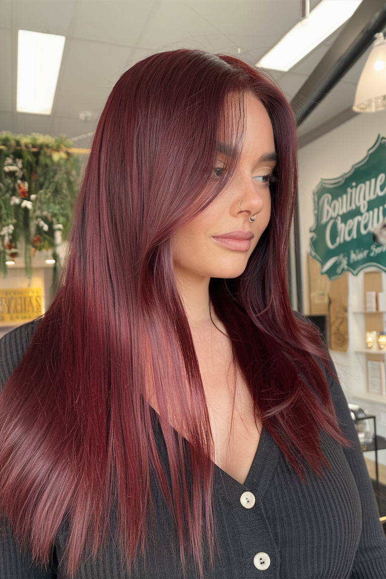 Трендовий Cherry Cola hair color 2025: що потрібно знати