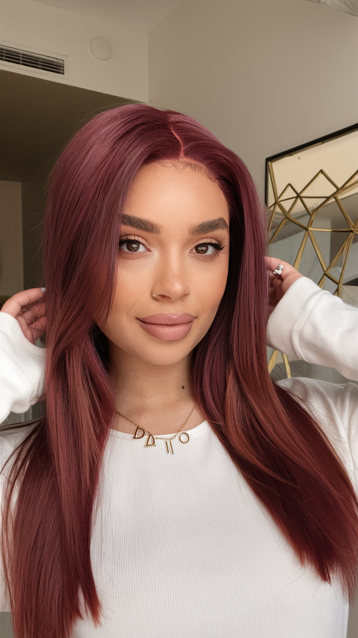 Трендовий Cherry Cola hair color 2025: що потрібно знати