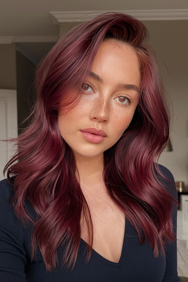 Трендовий Cherry Cola hair color 2025: що потрібно знати