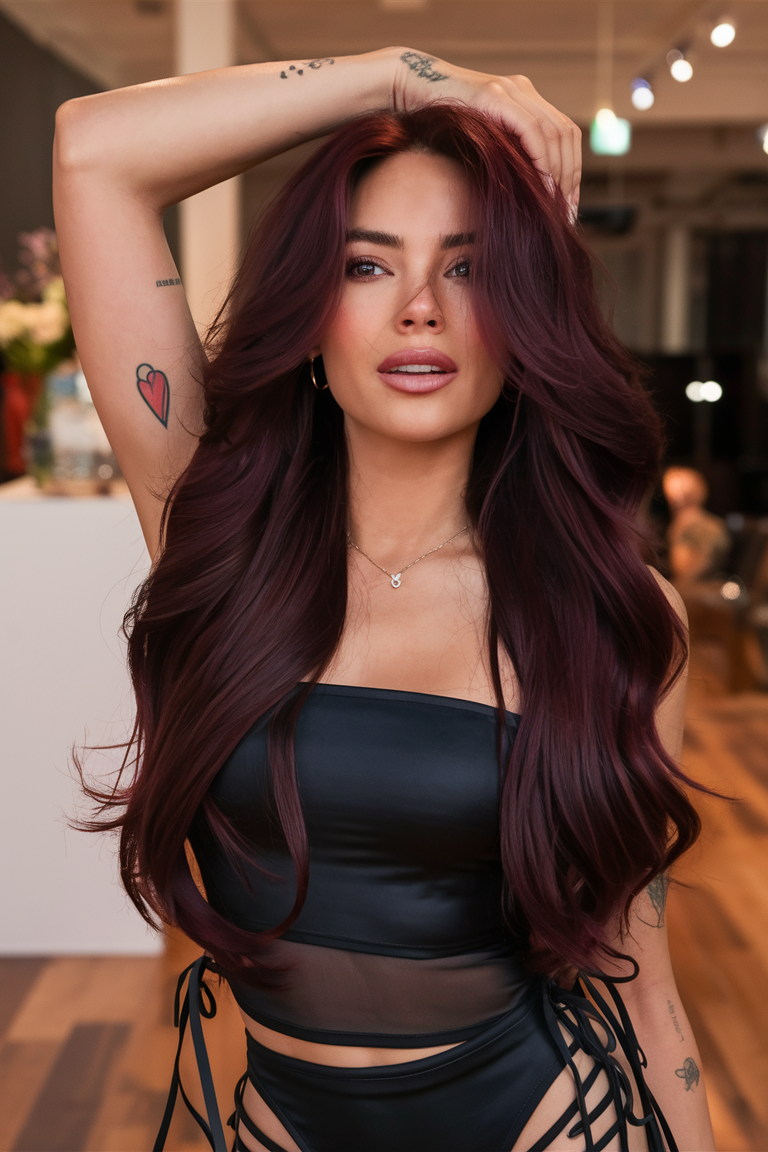 Трендовий Cherry Cola hair color 2025: що потрібно знати