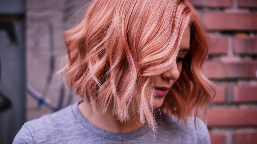 Peach Hair Color 2025: трендові відтінки для стильного образу