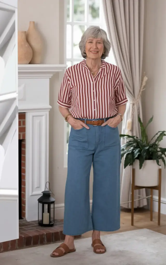 Наряди для жінок після 60: 15 літніх ідей для стильного образу 2025 року