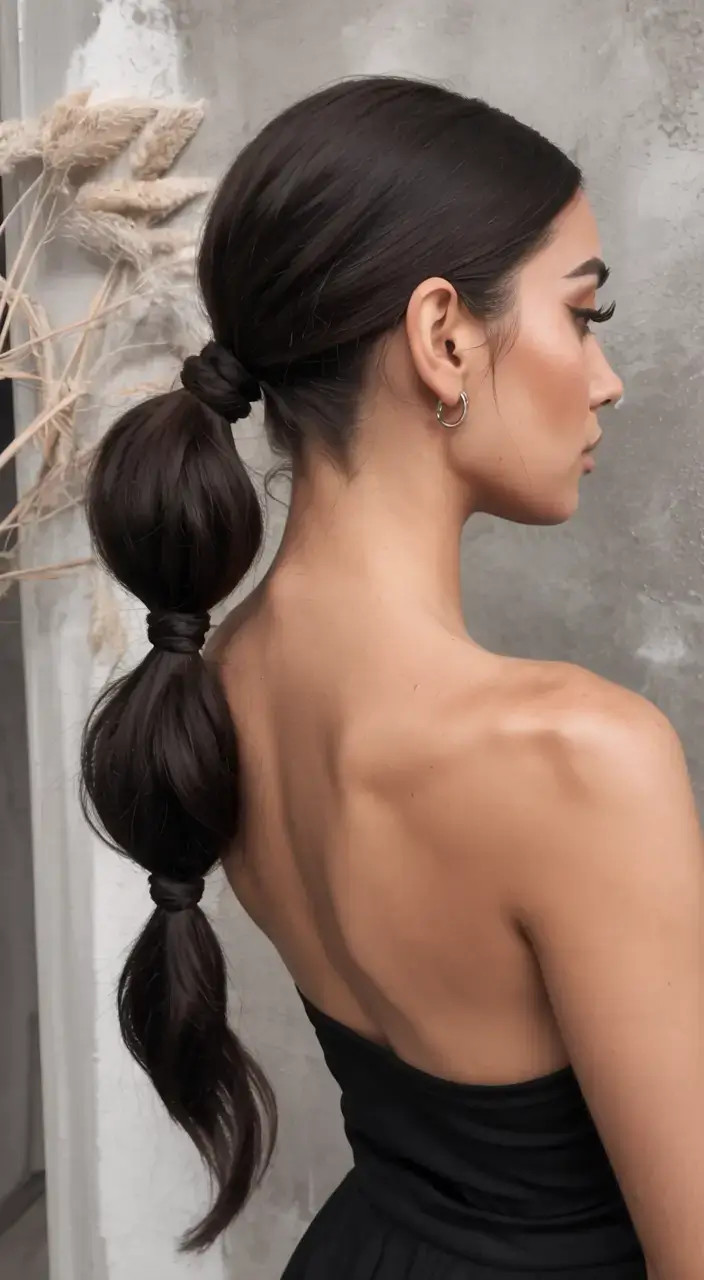 Зачіски з хвостиком — 15 модних ідей для літа 2025