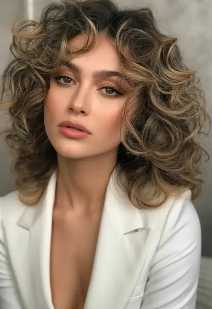 Кудрявые стрижки: 15 стильных летних идей на 2025 год