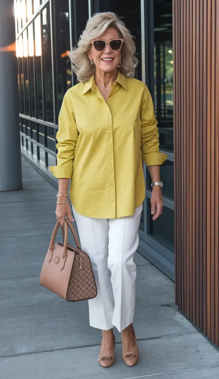 Наряди для жінок після 60: 15 літніх ідей для стильного образу 2025 року