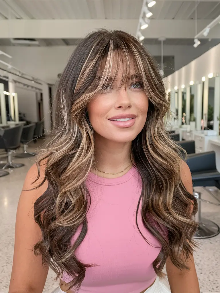 Лето 2025: 19 стильных стрижек с чёлкой, которые стоит попробовать