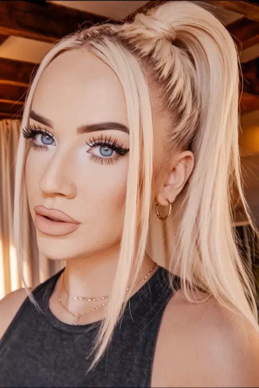 Зачіски з хвостиком — 15 модних ідей для літа 2025