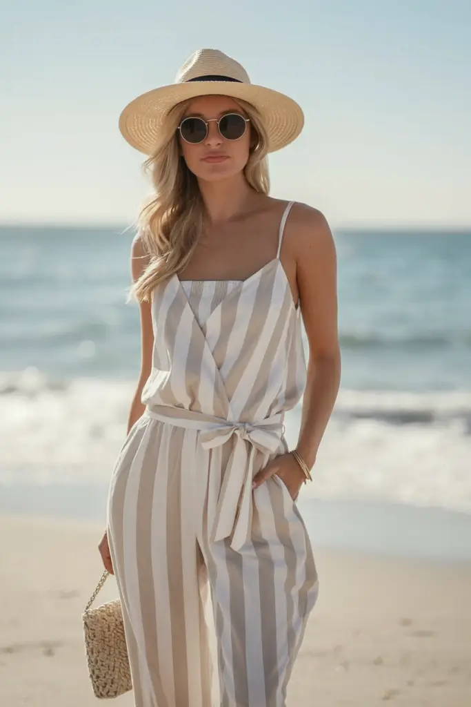 20 идей стильного пляжного образа на лето 2025