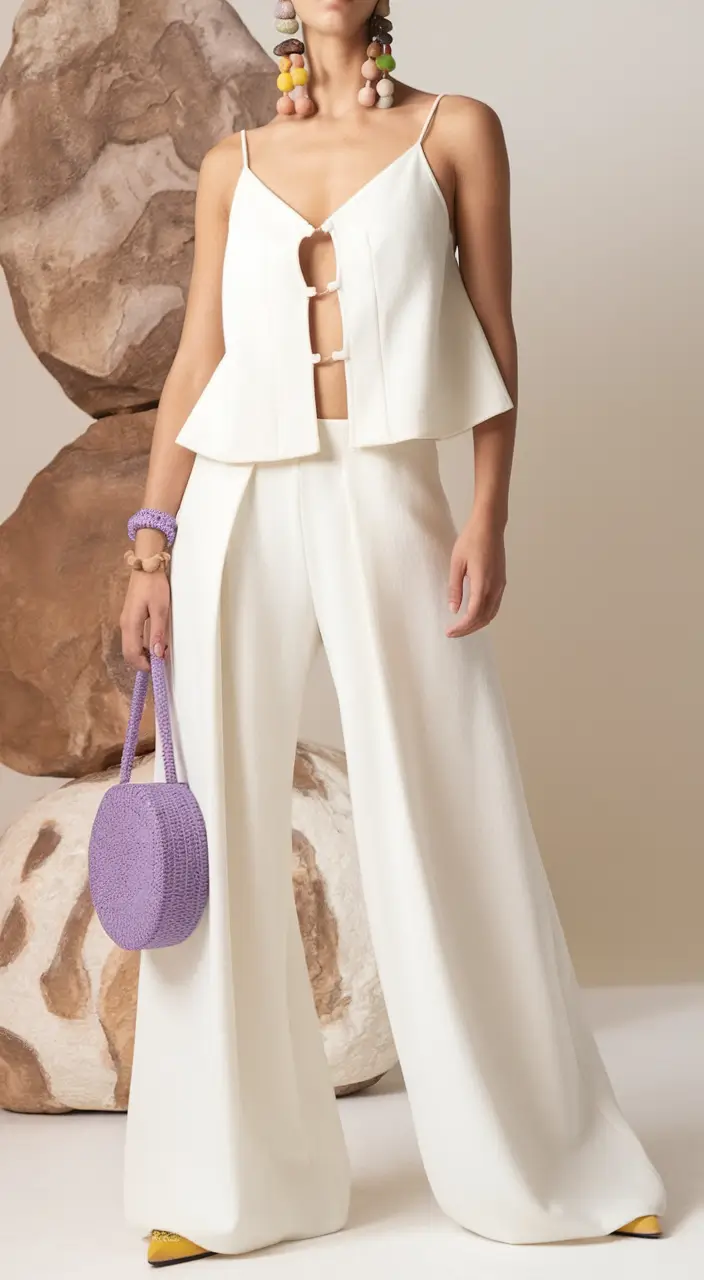 Тренды летней одежды 2025: 17 стильных образов и идей