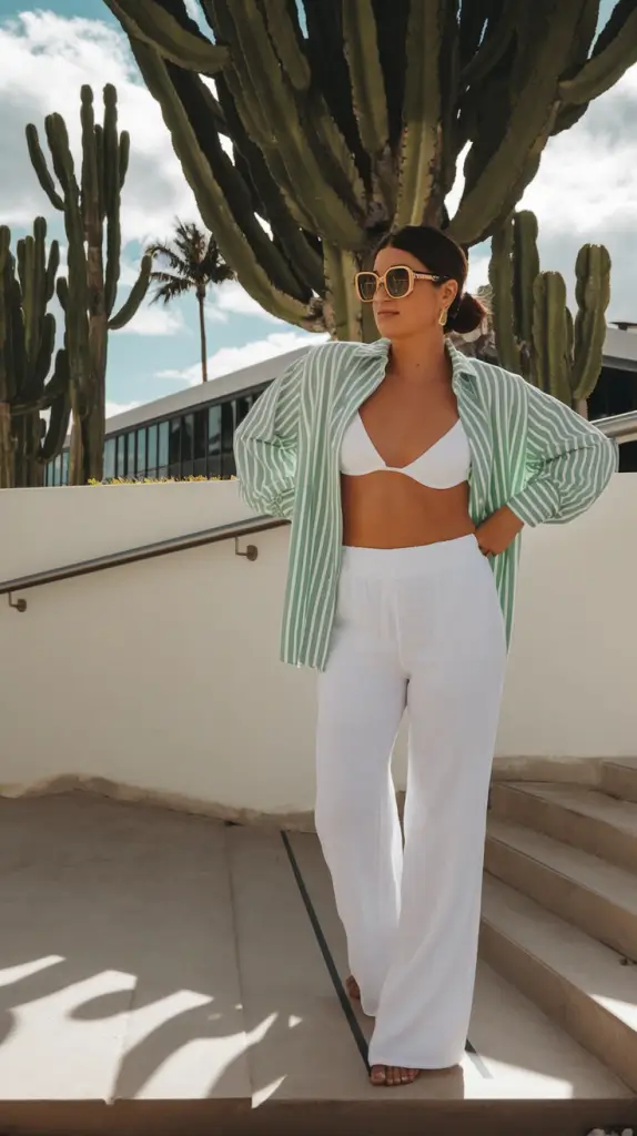 20 стильних ідей літнього пляжного вбрання 2025 року