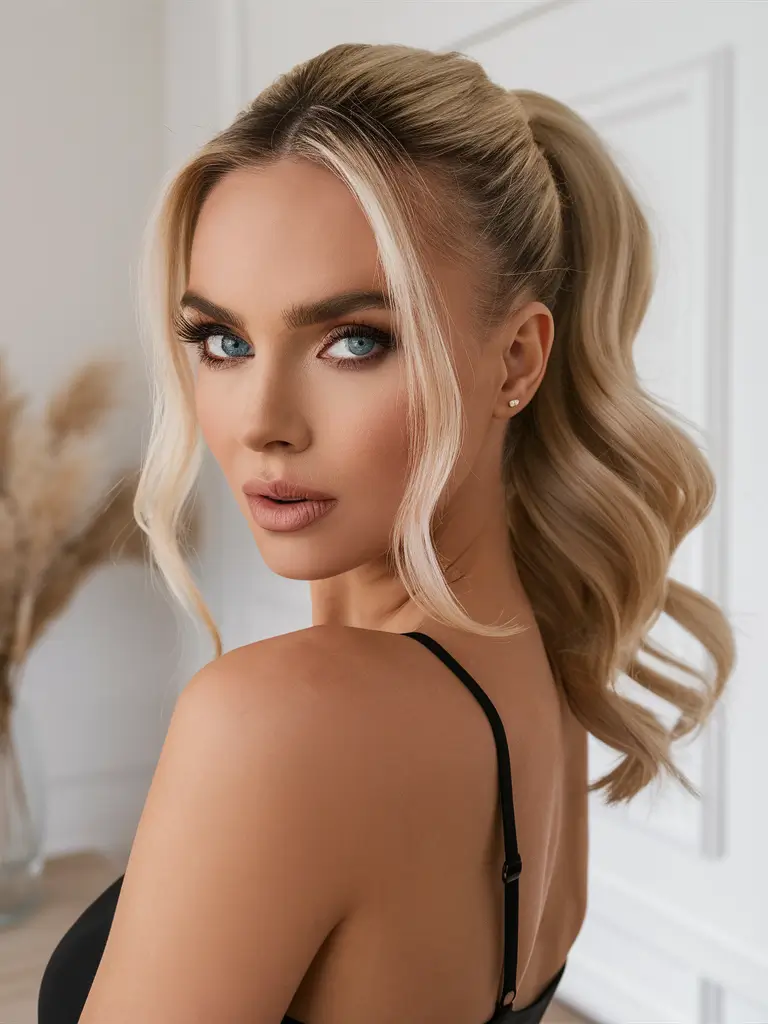 Зачіски з хвостиком — 15 модних ідей для літа 2025