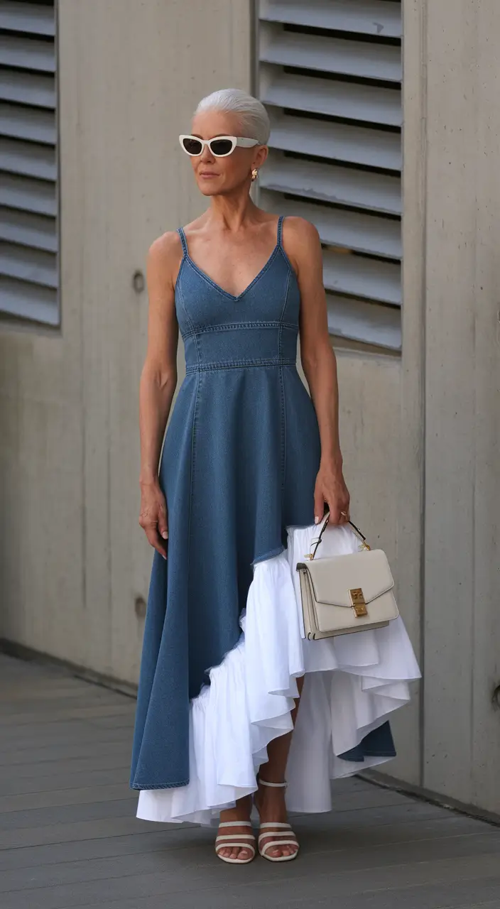 Наряди для жінок після 60: 15 літніх ідей для стильного образу 2025 року