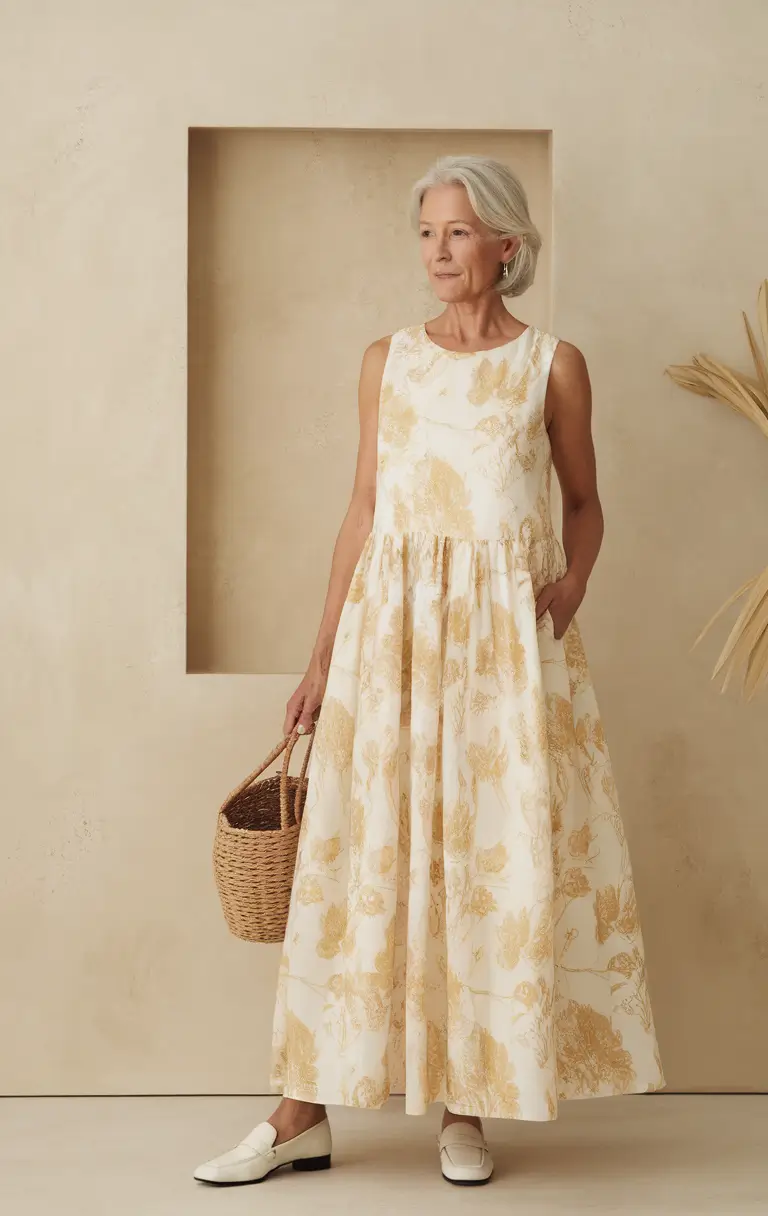20 стильних літніх нарядів для жінок старше 50 років – мода 2025