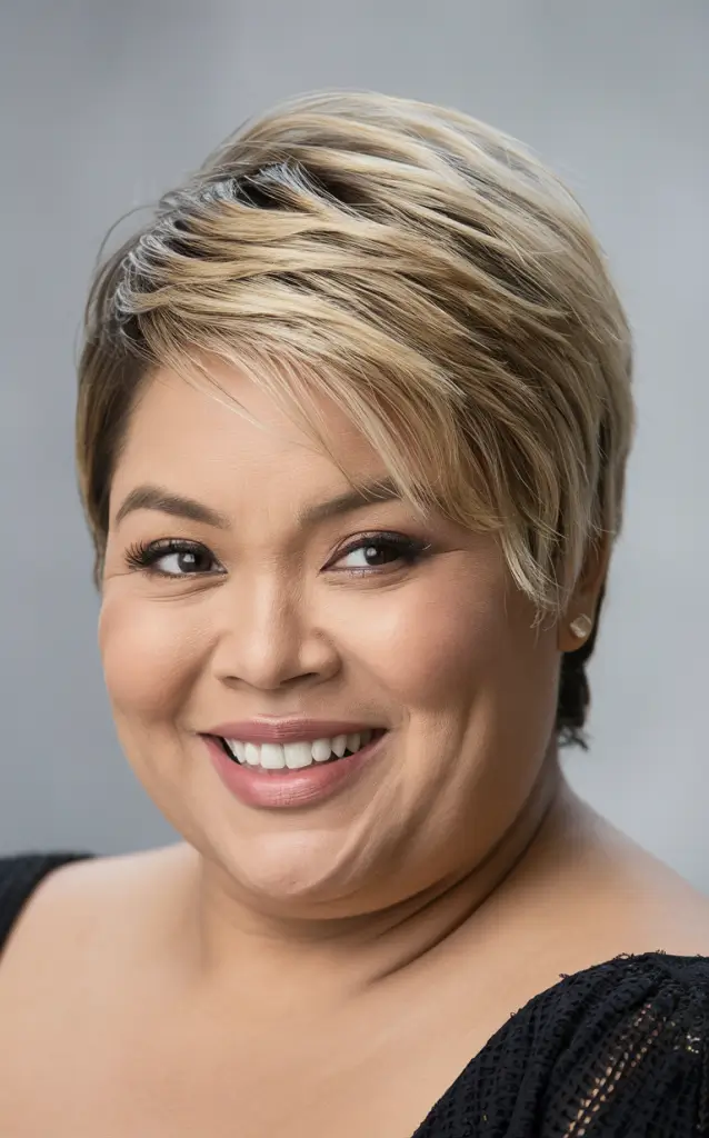 Кращі стрижки на літо 2025 для пухких облич - 15 ідей, що роблять обличчя стрункішим