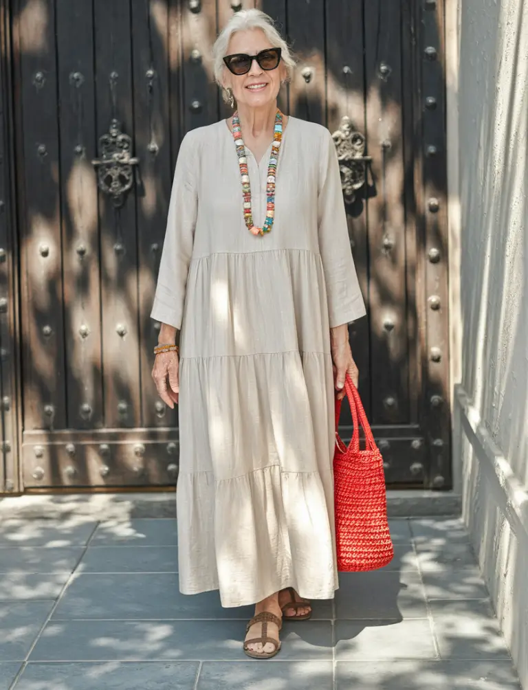 Наряди для жінок після 60: 15 літніх ідей для стильного образу 2025 року