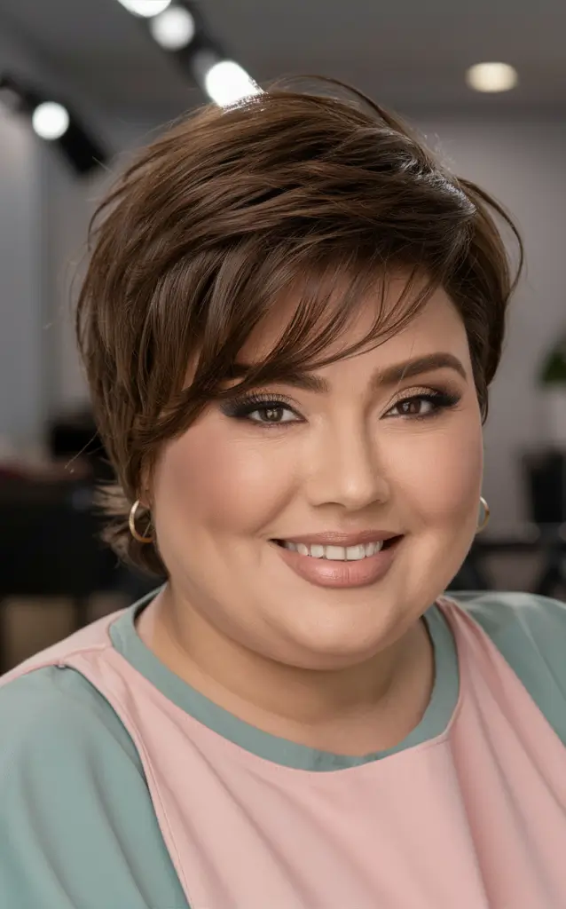 Кращі стрижки на літо 2025 для пухких облич - 15 ідей, що роблять обличчя стрункішим