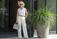 15 стильных летних нарядов для женщин старше 60 лет в 2025 году