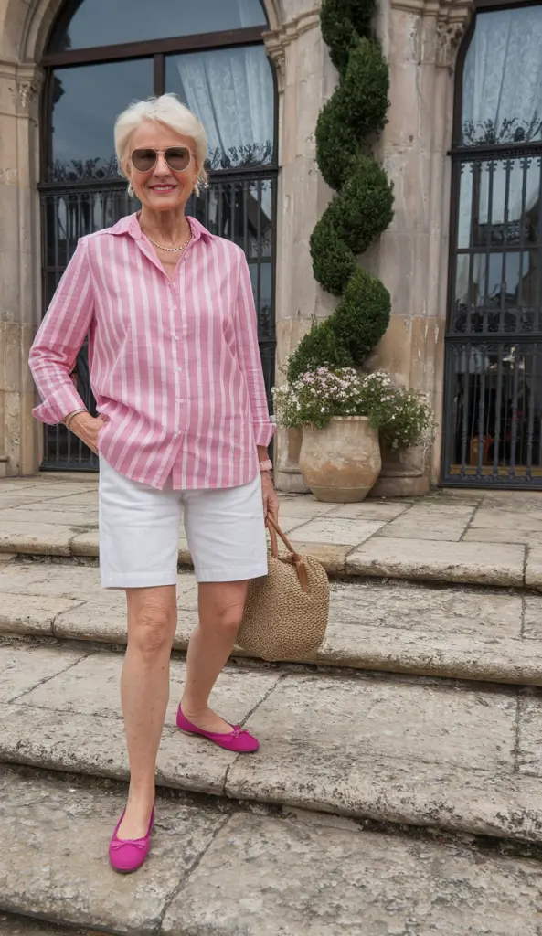 Наряди для жінок після 60: 15 літніх ідей для стильного образу 2025 року