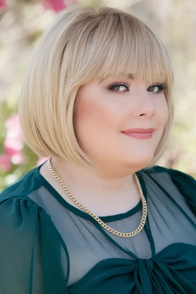 Кращі стрижки на літо 2025 для пухких облич - 15 ідей, що роблять обличчя стрункішим