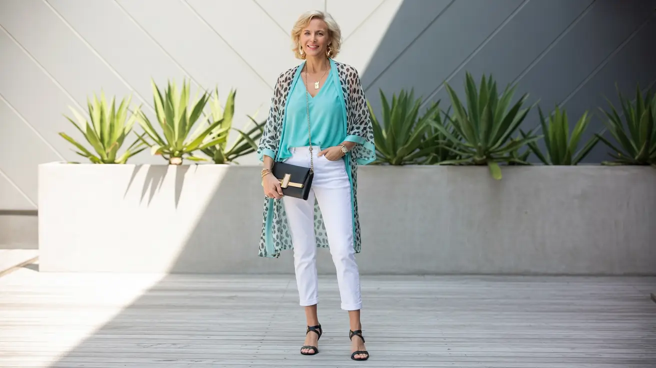 20 стильних літніх нарядів для жінок старше 50 років – мода 2025