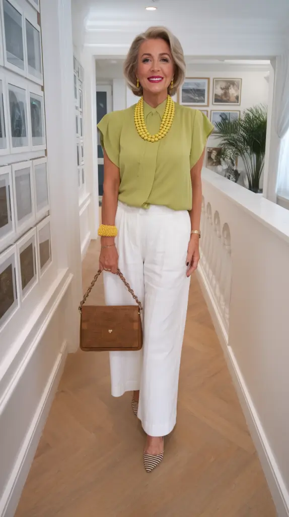 20 стильних літніх нарядів для жінок старше 50 років – мода 2025