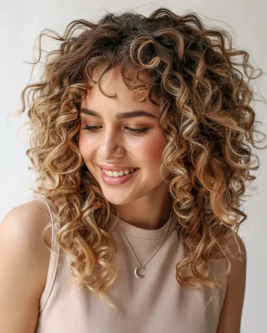 Кудрявые стрижки: 15 стильных летних идей на 2025 год