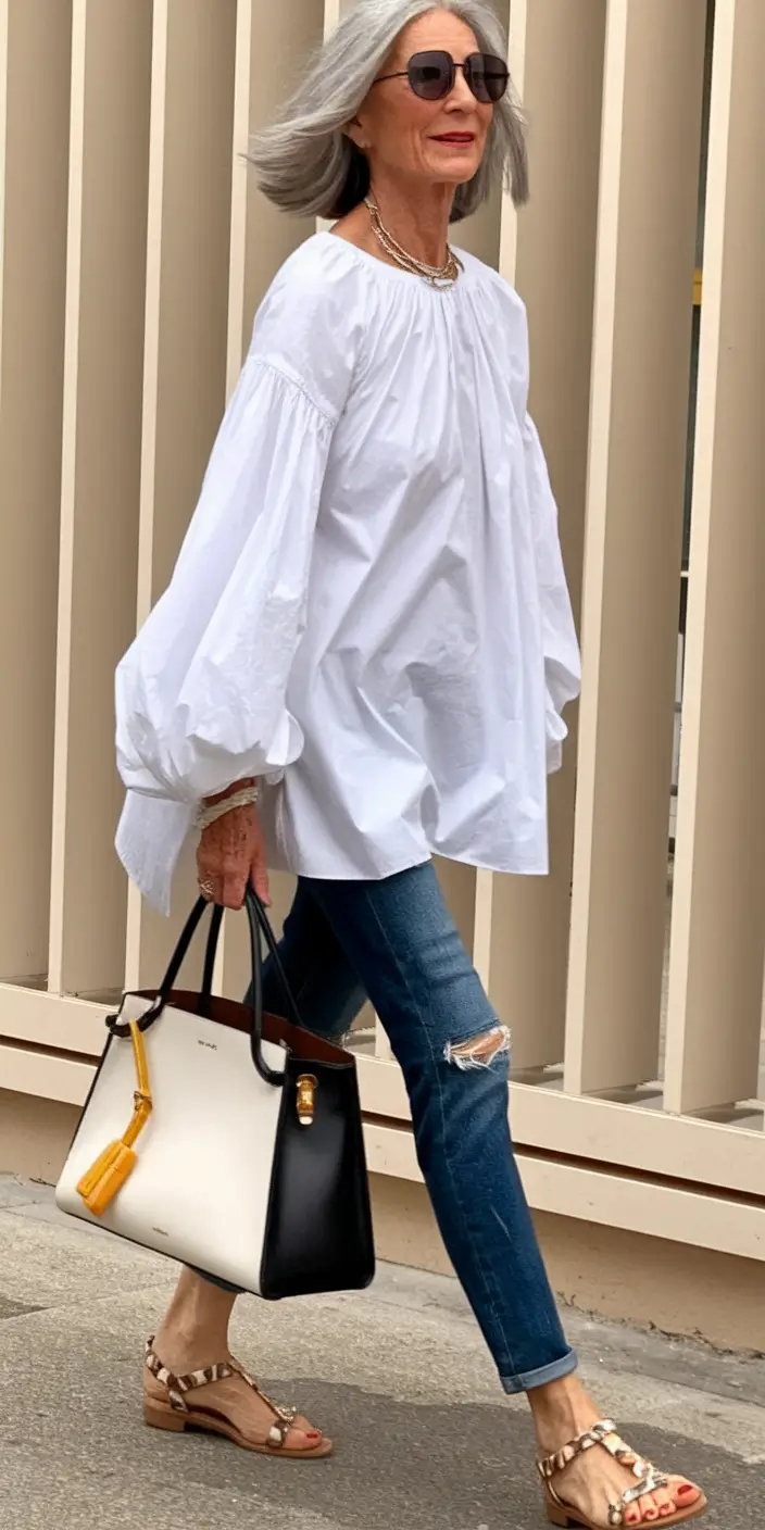 Наряди для жінок після 60: 15 літніх ідей для стильного образу 2025 року