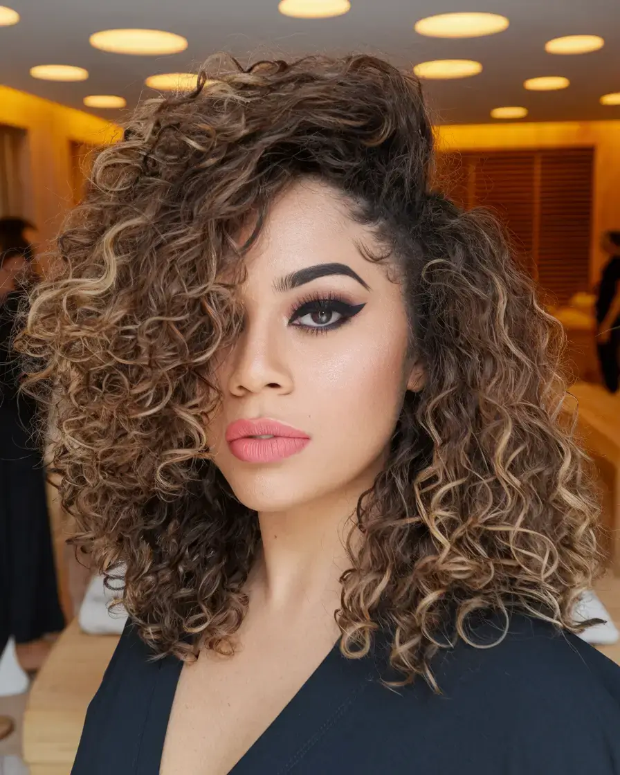 Кудрявые стрижки: 15 стильных летних идей на 2025 год