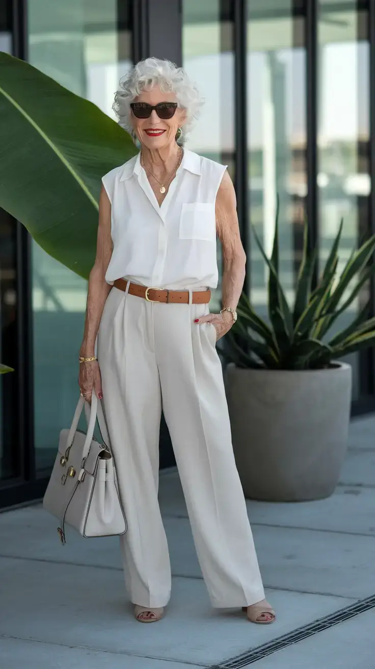 Наряди для жінок після 60: 15 літніх ідей для стильного образу 2025 року