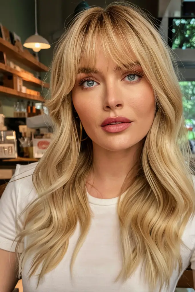 Лето 2025: 19 стильных стрижек с чёлкой, которые стоит попробовать