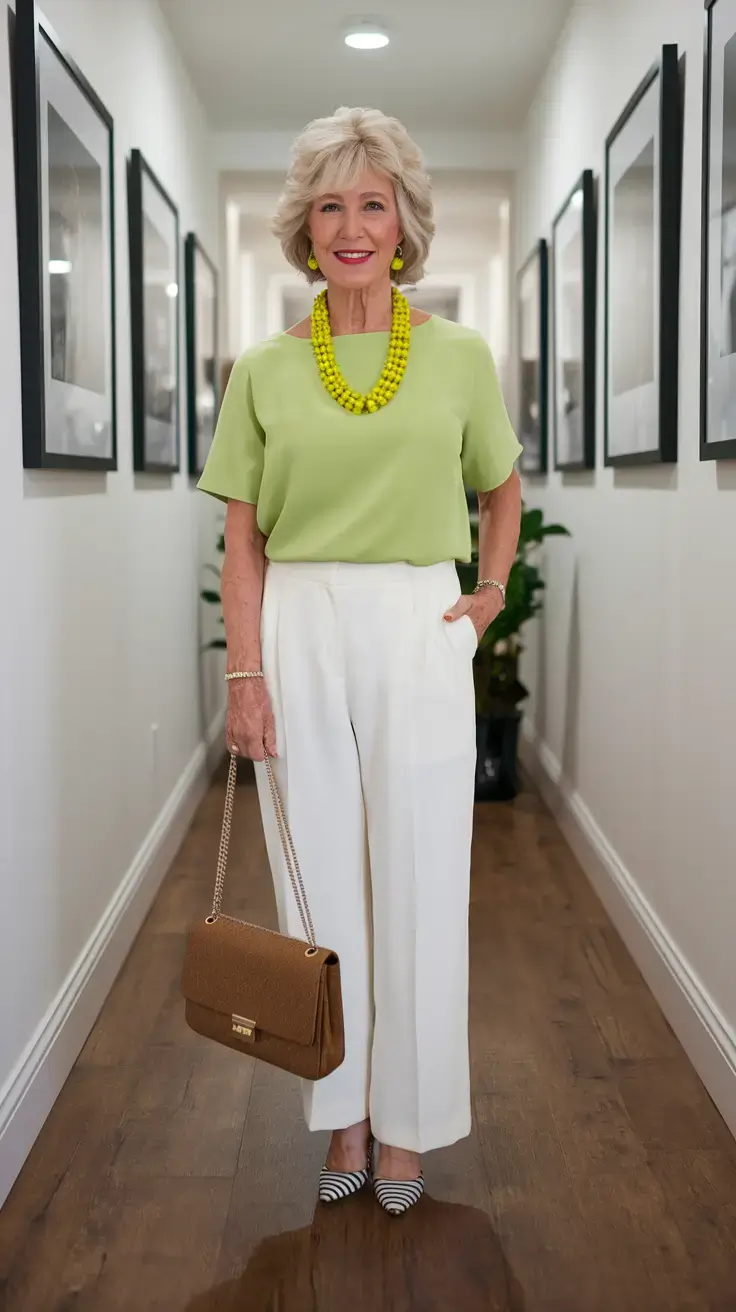 Наряди для жінок після 60: 15 літніх ідей для стильного образу 2025 року
