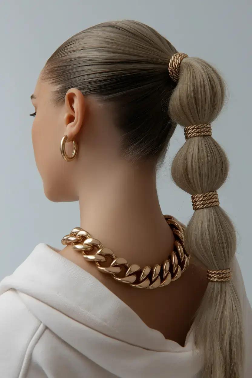 Зачіски з хвостиком — 15 модних ідей для літа 2025