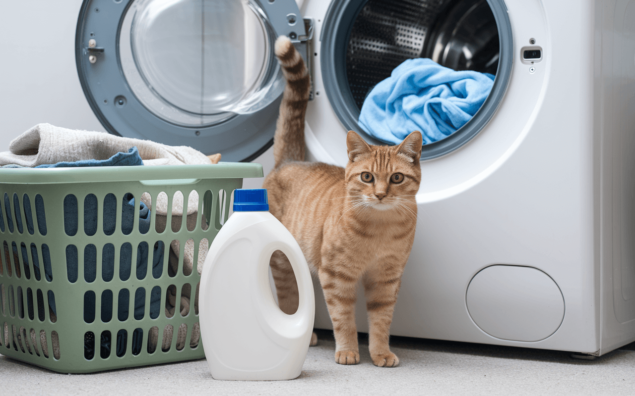 Кіт і прання