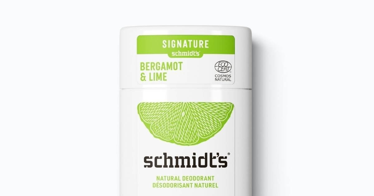 Schmidt’s Natural Deodorant Bergamot + Lime