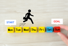 Картинка викладена з кубиків з написами