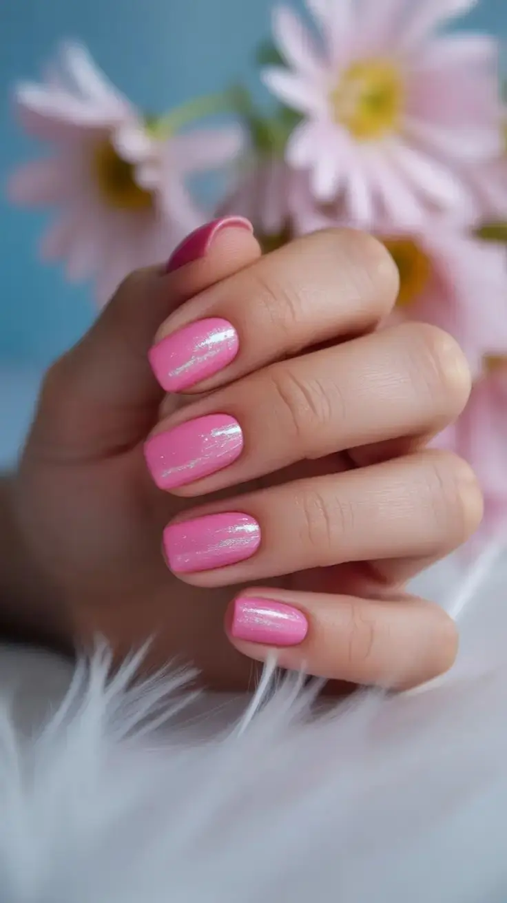 Ніжний рожевий манікюр — тренд літа 2025: 15 стильних ідей