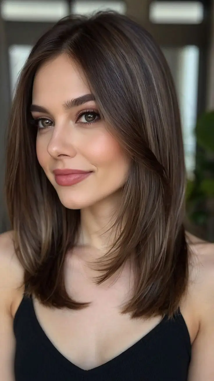 Трендовые летние оттенки волос для брюнеток: 15 модных идей