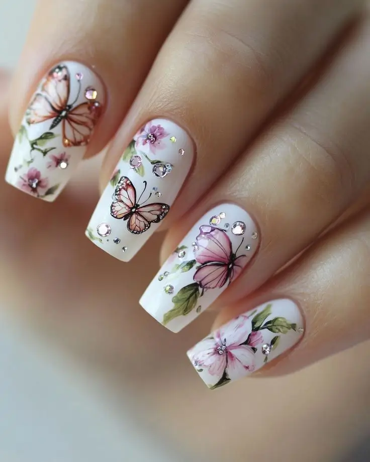 Базовый летний маникюр 2025: 15 идей стильного и простого дизайна