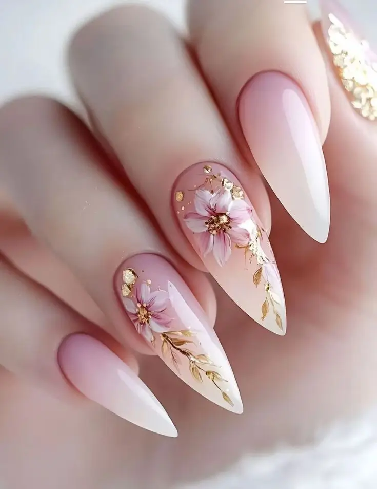 Нежный розовый маникюр — топ 15 идей для лета 2025