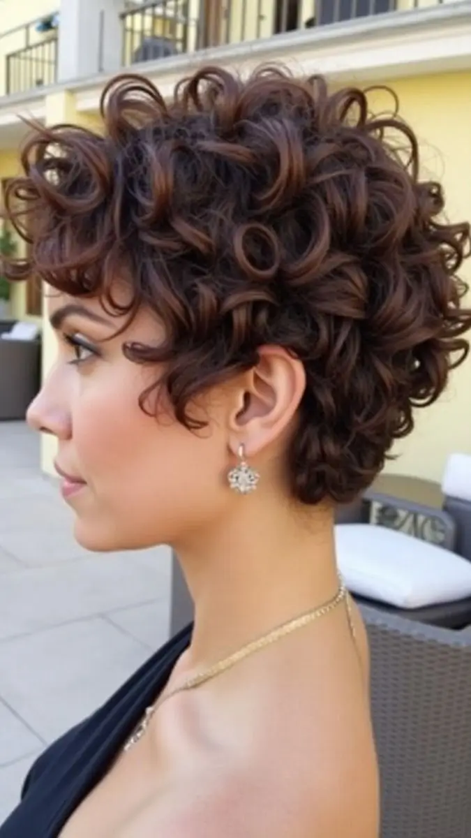 Модные летние стрижки для кудрявых волос 2025: 20 лучших идей