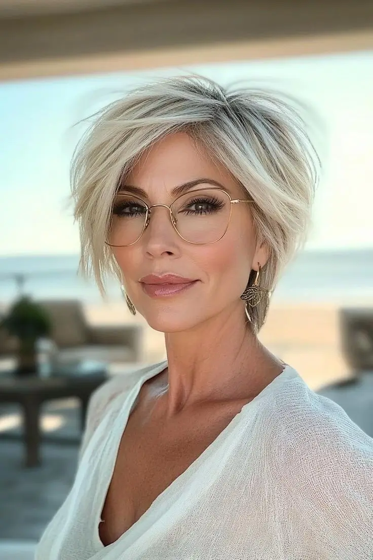 Модные летние стрижки для женщин после 50 лет: 20 стильных решений