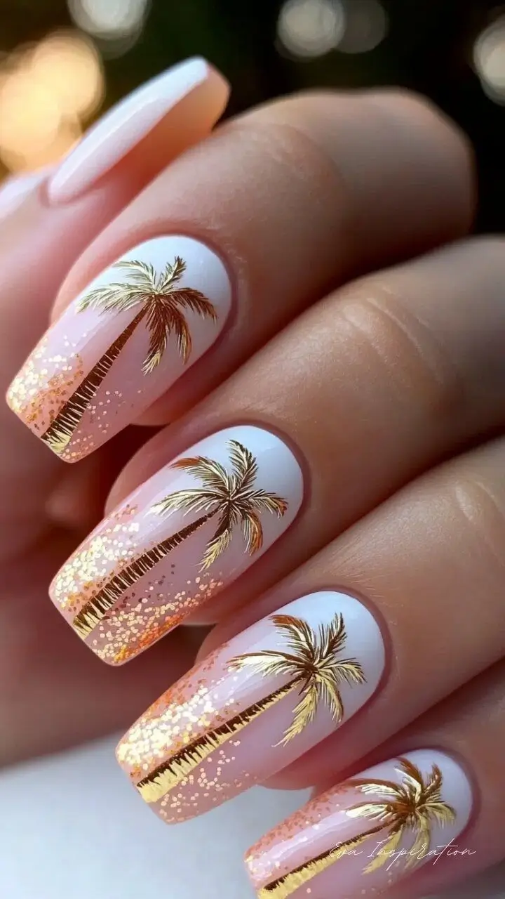 Базовый летний маникюр 2025: 15 идей стильного и простого дизайна