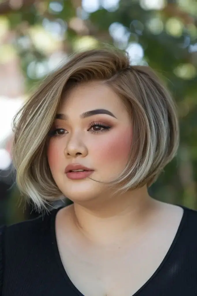 Трендові літні стрижки для круглого обличчя: 15 стильних ідей на 2025 рік