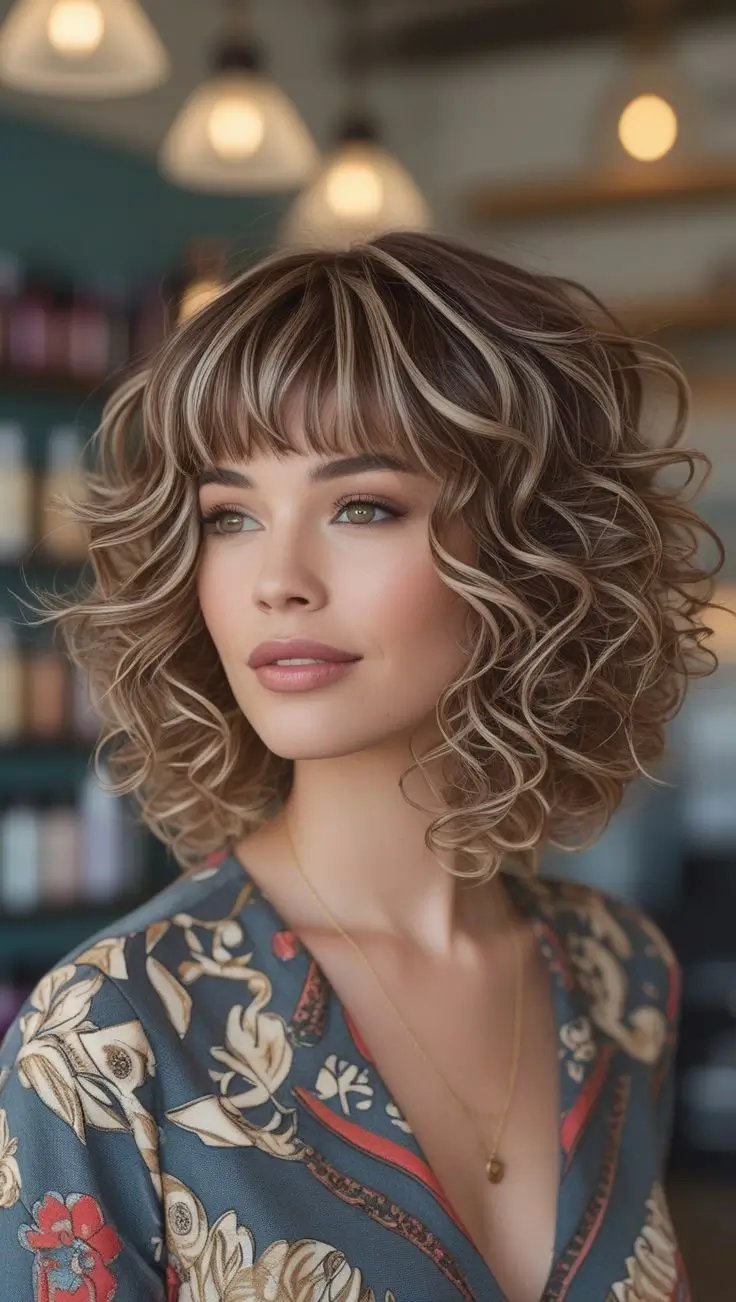 Модні літні стрижки для кучерявого волосся: тренди 2025 року