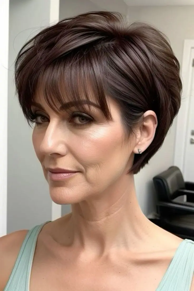 Модные летние стрижки для женщин после 50 лет: 20 стильных решений