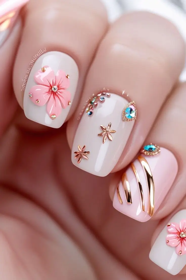 Ніжний рожевий манікюр — тренд літа 2025: 15 стильних ідей