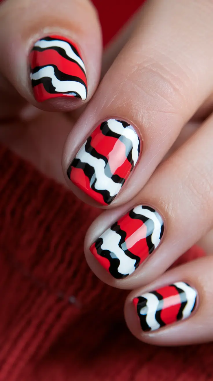 Красный маникюр: лучшие летние оттенки и идеи 2025 года