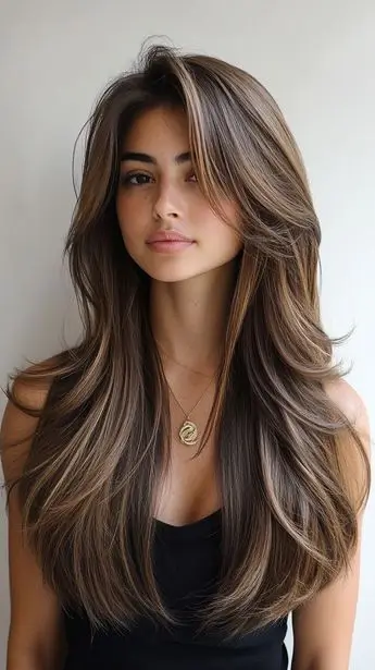 20 модных летних оттенков для тёмных волос, которые будут в тренде в 2025 году