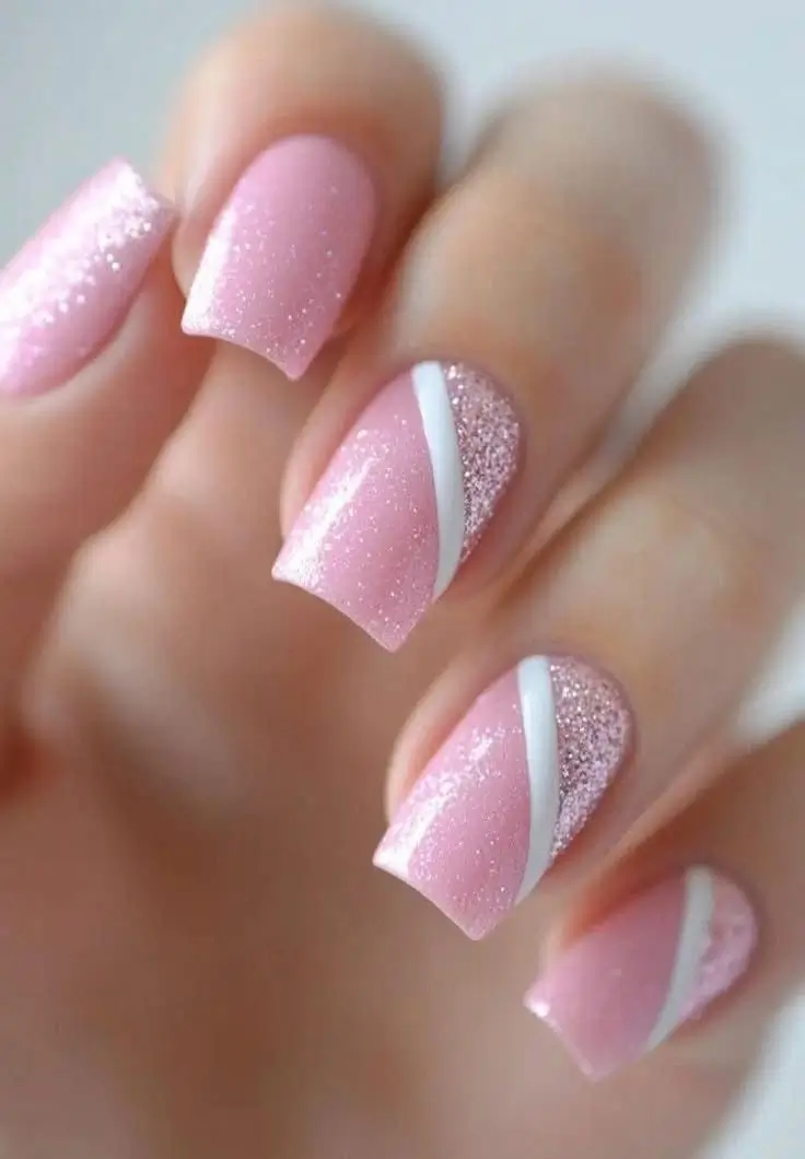 18 ідей літнього манікюру 2025 на квадратні нігті: стиль, колір, тренди